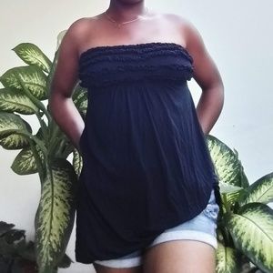 Victoria's Secret Tube Top Black